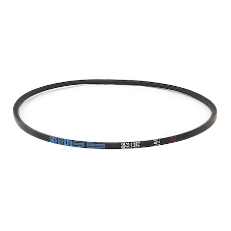 D&D SPA1457 Metric V-Belt, 1457mm Outside Length, 13 mm Top Width, 10 mm Thickness, 1 Ribs SPA1457